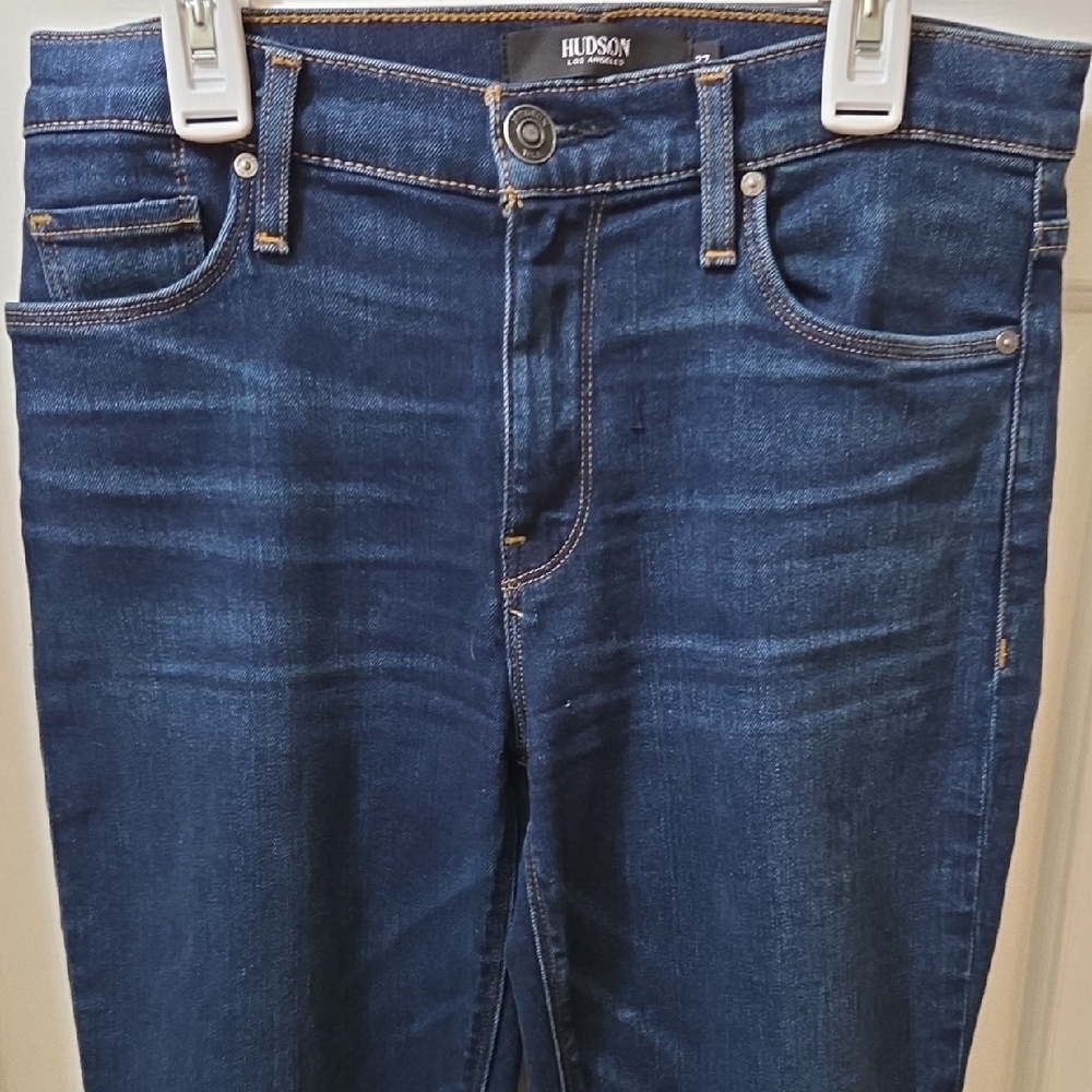 Hudson Jeans Women's Deep Indigo Skinny Jeans